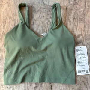 lululemon athletica Sage Green Light Support Tank Bra